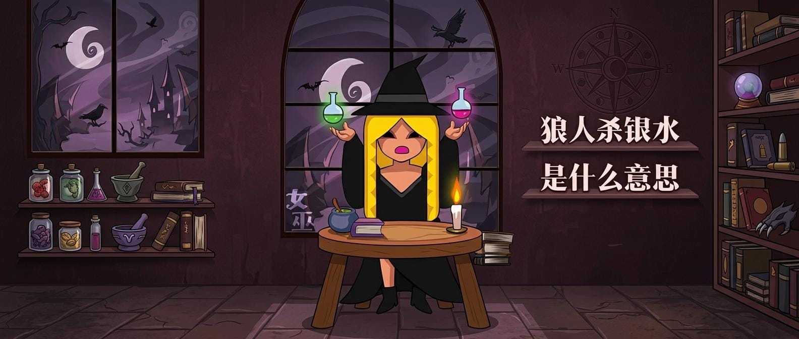 狼人杀银水是什么意思